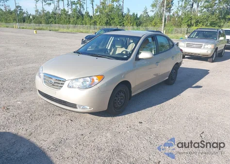 2010 Hyundai Elantra Gls from USA, damaged, VIN KMHDU4AD6AU939724